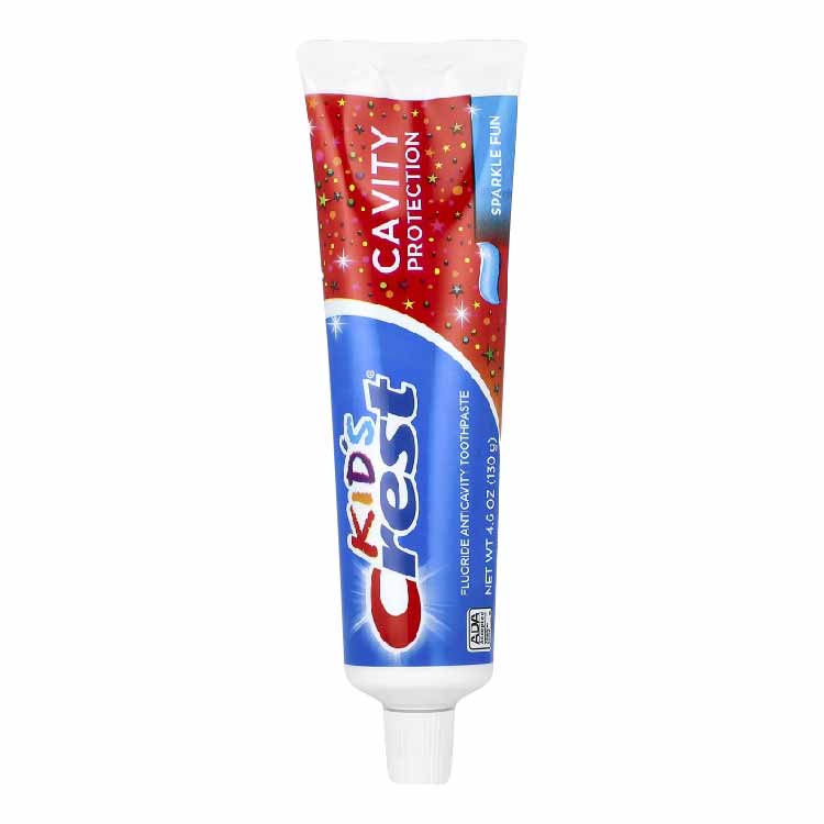 Crest Kids Toothpaste, Sparkle Fun - 5 pack -4.6 Oz - Image 2