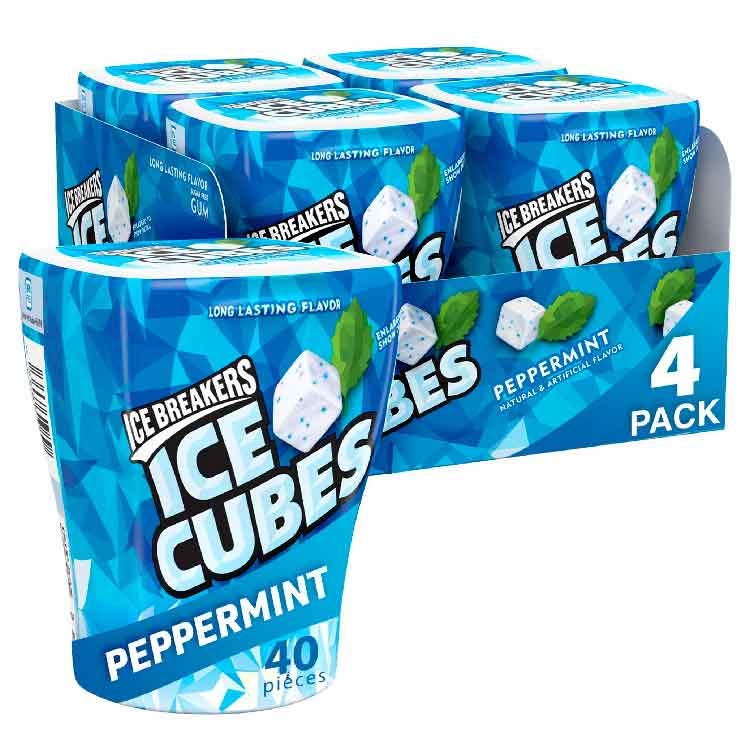 Ice Breakers Gum, Sugar Free Ice Cubes