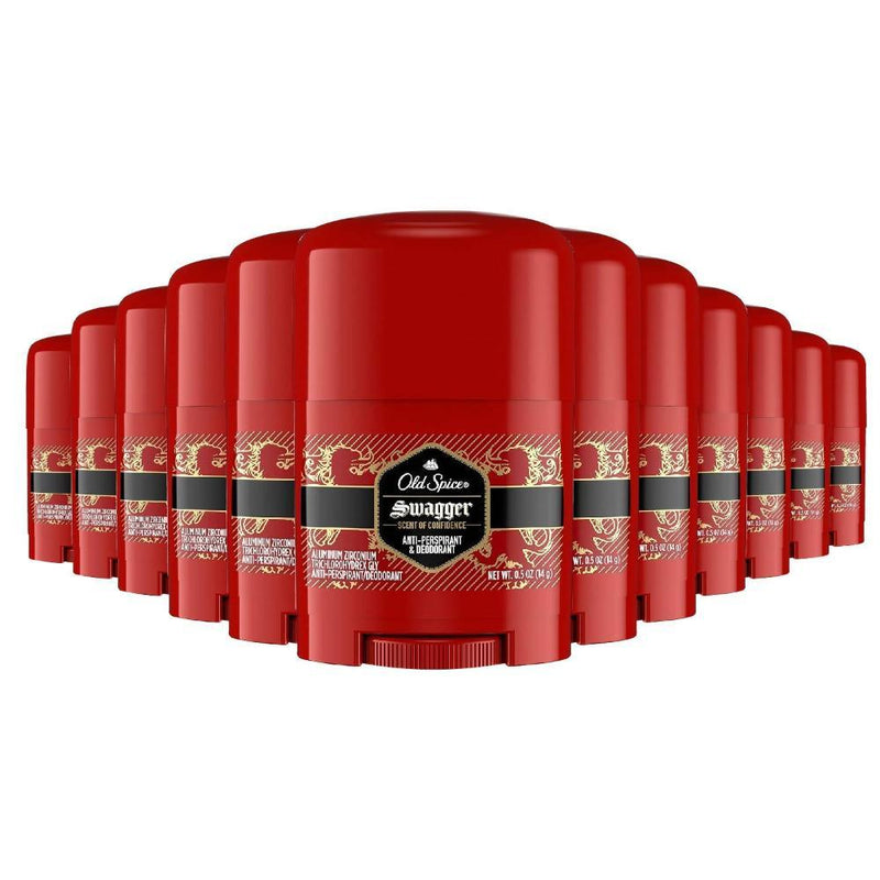 Old Spice Swagger Red Zone Collection Anti-Perpirant & Deodorant, 0.5 oz- 24 pack